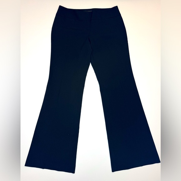 Express Women's Publicist Black Flared Pants Size- 6 - Picture 1 of 8